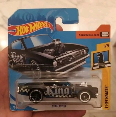 Hot Wheels King Kuda Checkmate Nero 2018 1:64 - Immagine 1 di 4