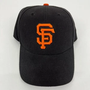'47 Twins Strapback Hat Adult One Size Black San Francisco Giants Baseball MLB - Picture 1 of 9