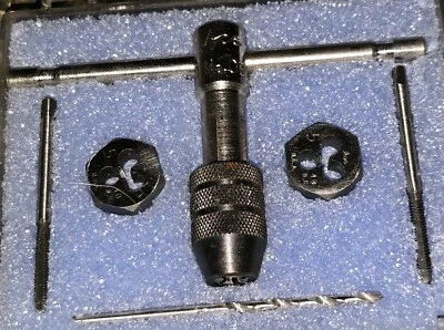 Slot Racing Tools Combination Tap & Drill Set From Midwest Products #501 USA NOS - Image 1 of 4