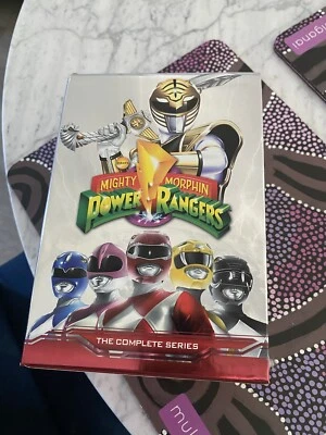 Colección DVD Mighty Morphin Power Rangers y lote oficial de mercancía de Austin St. John Foto 1 de 4