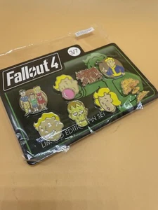 Fallout Emoji Collectible Pin Set - number 3 of 7 - BRAND NEW LIMITED EDITION - Picture 1 of 3