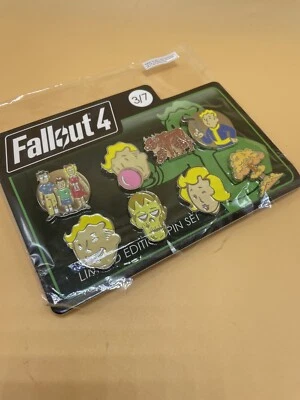 Fallout Emoji Collectible Pin Set - number 3 of 7 - BRAND NEW LIMITED EDITION - Image 1 of 3