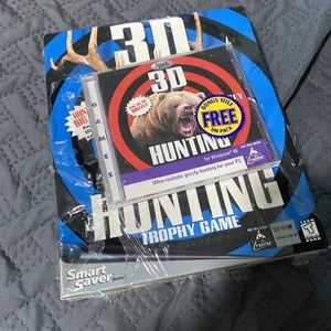 Vintage 3D Hunting Trophy Game - 1998 Macmillan PC Video Game - New In Box W 3D - Picture 1 of 6
