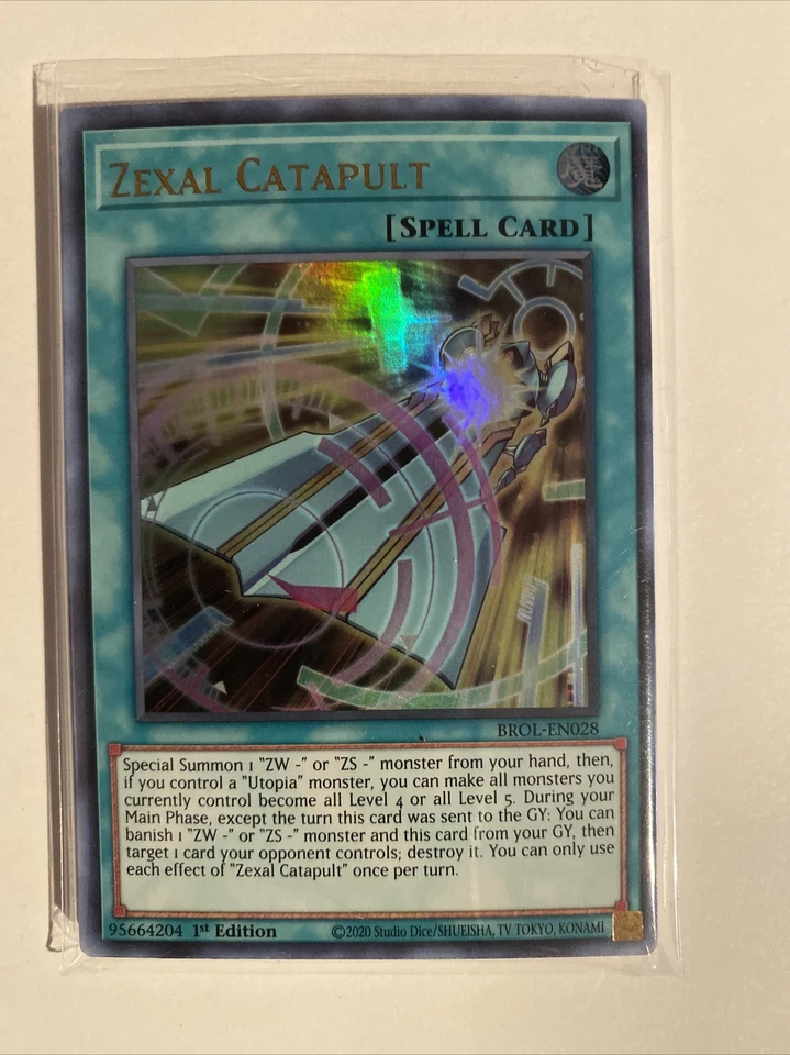 Zexal Catapult (BROL-EN028) - Ultra Rare - 1st Edition  - Image 1 of 1