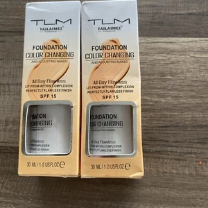 2X TLM Pro Classic Colour Changing Foundation Magic Flawless Concealer Makeup/2 - Picture 1 of 4