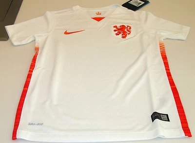 Футболка выездная FIFA Netherlands 2015 World Cup SS XL молодежная белая голландская - Изображение 1 из 3