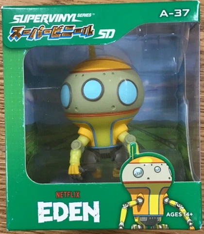 Super7 Netflix Anime Eden Supervinyl Action Figure (3'' A-37) - NEW Cover