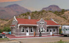 Walthers 933-4055 HO Brick Mission-Style Santa Fe Depot Commercial Building Kit