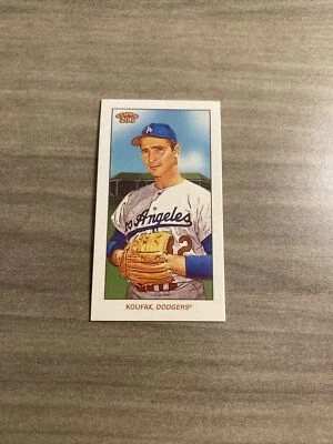 2020 Topps T206 Wave 2 Sandy Koufax Piedmont Back Dodgers Print Run Low - Image 1 of 2
