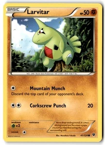 2016 XY - Fates Collide Larvitar #41 Basic/Common - Picture 1 of 2