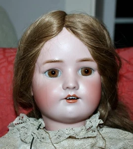 ANTIKE Biskuit Puppe HEINRICH HANDWERK Simon Halbig 6 SPITZEN KLEID Paket HH - Bild 1 von 8