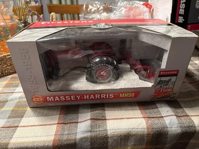 1/16 SpecCast 2011 Firestone Wheels of Time Massey-Harris MH50 with Plow  - Image 1 of 4