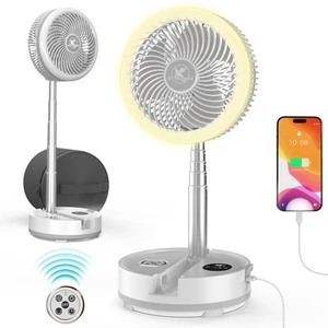 40000mAh Battery Operated Camping Fan - 106Hrs Rechargeable Oscillating Table... - Picture 1 of 7