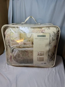 Home Trends TWIN set piumone romantico floreale Walmart vintage camicia da letto finta nuovo - Foto 1 di 9