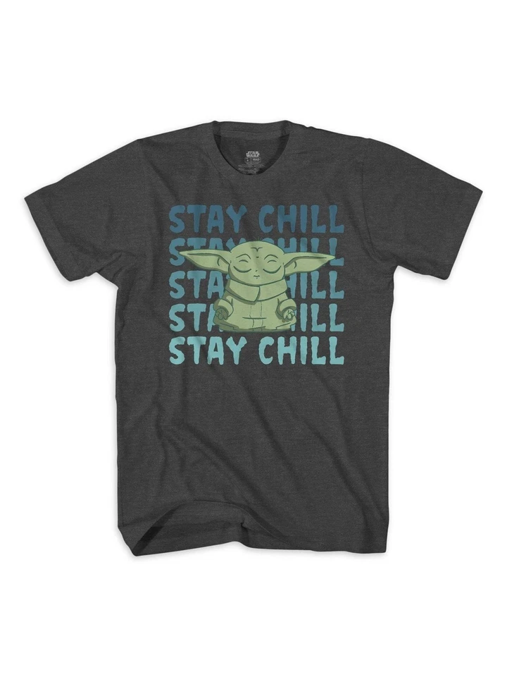 Star Wars Boys Stay Chill Short Sleeve Tee Large - Image 1 of 1