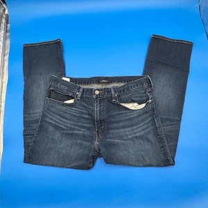 Polo Ralph Lauren Hampton Relaxed Straight Leg Jeans Mens Size 36x30 Blue - Picture 1 of 7