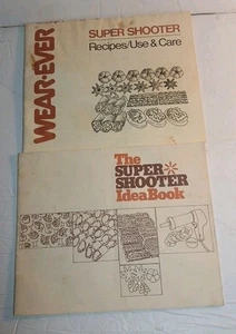 Vintage Wear Ever Super Shooter Cookie Press: Instructions & Idea Book 70001 B14 - Picture 1 of 1