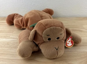 1997 TY Original Beanie Baby Buddy Kissen Freunde Swinger der Affe 14 Zoll Plüsch Vintage - Bild 1 von 4