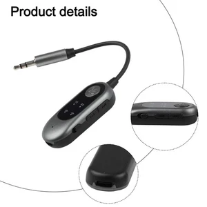 2 in 1 Wireless Audio Transmitter Adapter für TV Auto PC und Fitnessgeräte - Bild 1 von 12
