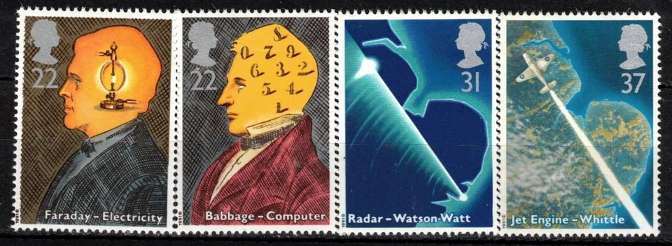 GREAT BRITAIN 1991 SCIENTIFIC ACHIEVEMENTS  MNH - image 1 of 1