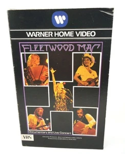 Fleetwood Mac: documentario e concerto dal vivo (1981) - Clamshell VHS *Testato* musica - Foto 1 di 5