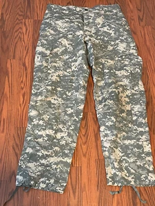 Army Pants Mens Medium Reg Digital Camo Trouser Combat Uniform Button Fly - Picture 1 of 8