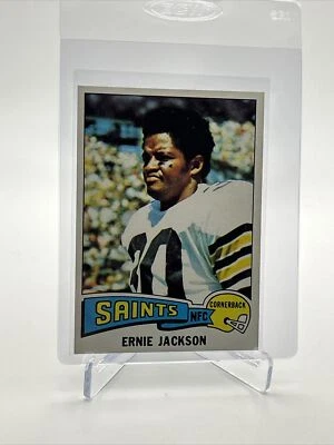 1975 Topps Ernie Jackson Football Card #323 NM Quality FREE SHIPPING - Image 1 of 3