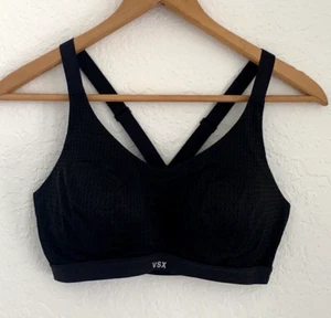 VSX Sports Bra Black Sz 34C Victoria's Secret Sport No underwire - Picture 1 of 7