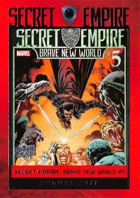 2017 MARVEL ANNUAL (2018 Upper Deck) SECRET EMPIRE COMIC COVER Insert Card SE-35 - Image 1 of 2