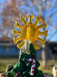 Replacement Star Only for Danbury Mint Dog Christmas Tree | Replica Pug Corgi - Picture 1 of 4