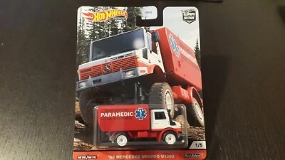 HOT WHEELS MERCEDES BENZ UNIMOG U1300 - Immagine 1 di 2