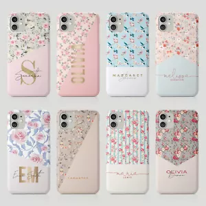 Tirita Personalised Phone Case for iPhone 16 15 14 13 12 11 XR Gold Shabby Chic - Picture 1 of 18