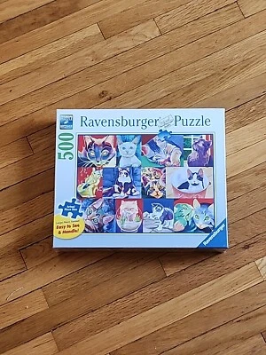 Rompecabezas Ravensburger 500 piezas gran formato - Hello Kitty Kat Foto 1 de 4