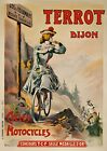 Affiche Cycles Terrot Vintage travel railway advertising Retro gift art Poster