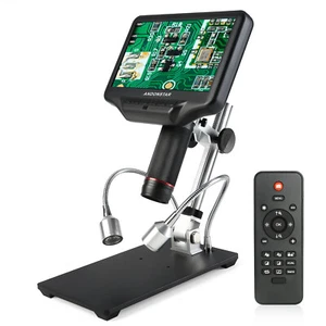 HDMI Mikroskop für Handy Reparatur und Löten mit 7" LCD Monitor & 4MP UHD  - Bild 1 von 12