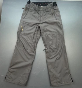 DNA Ski Pants Men’s 38 Gray Waterproof Insulated Snowboarding Descente Winter - Picture 1 of 12