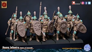 Schwere Infanterie - DragonsLake Miniaturas - Bild 1 von 10