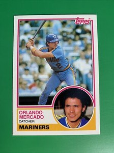 1983 Topps Orlando Mercado XRC #71T  Seattle Mariners