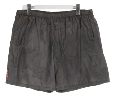 PRADA Swimwear Men's (EU) 54 Drawstring Waist Camouflage Thin - Image 1 of 4