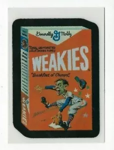 Topps Wacky 2007 paquetes ANS6 ¿qué hay en la caja? Tarjeta #5 de 10 DÉBILES casi nueva+ - Imagen 1 de 2