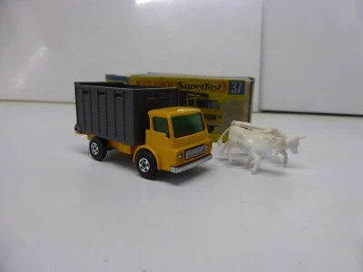 MATCHBOX  cattle truck  -  37 MIB NEUF BOITE SUPERFAST dodge - Photo 1/4