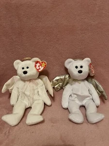 Ty Beanie Babies 1998 Halo And Halo ll (A3) - Picture 1 of 7