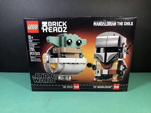 LEGO | BrickHeadz Star Wars: The Mandalorian & The Child | 75317 | Sealed - Picture 1 of 11