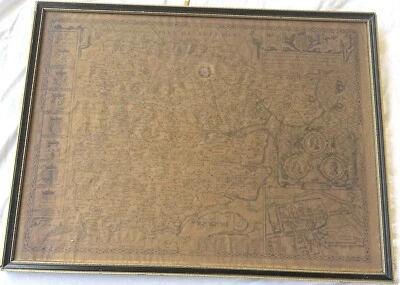 John Speed 1610 Reproduction Map of Essex England - Image 1 of 4