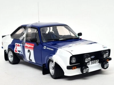 Sunstar 1/18 - Ford Escort RS1800 MK2 Circuit Des Ardennes 1983 Rally Model Car - Image 1 of 4