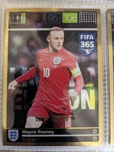 Panini Adrenalyn XL FIFA 365 Limited cards 2016 - almost complete set! Rooney!