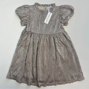 *New* Janie and Jack Shine Dress, Girls Size 5 - Picture 1 of 5