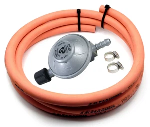 Campingaz 29 Mbar Gas Regler Mit HP Schlauch Und 2 Clips Für 907 904 Neu - Bild 1 von 5