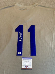 SEATTLE MARINERS EDGAR MARTINEZ AUTOGRAPH #11 COOPERSTOWN COLLECTION JERSEY PSA - Picture 1 of 5