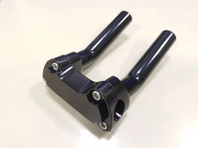 6" Pullback Handlebar Riser Top Clamp For Harley Softail Fat Boy FXST Sportster - Image 1 of 4